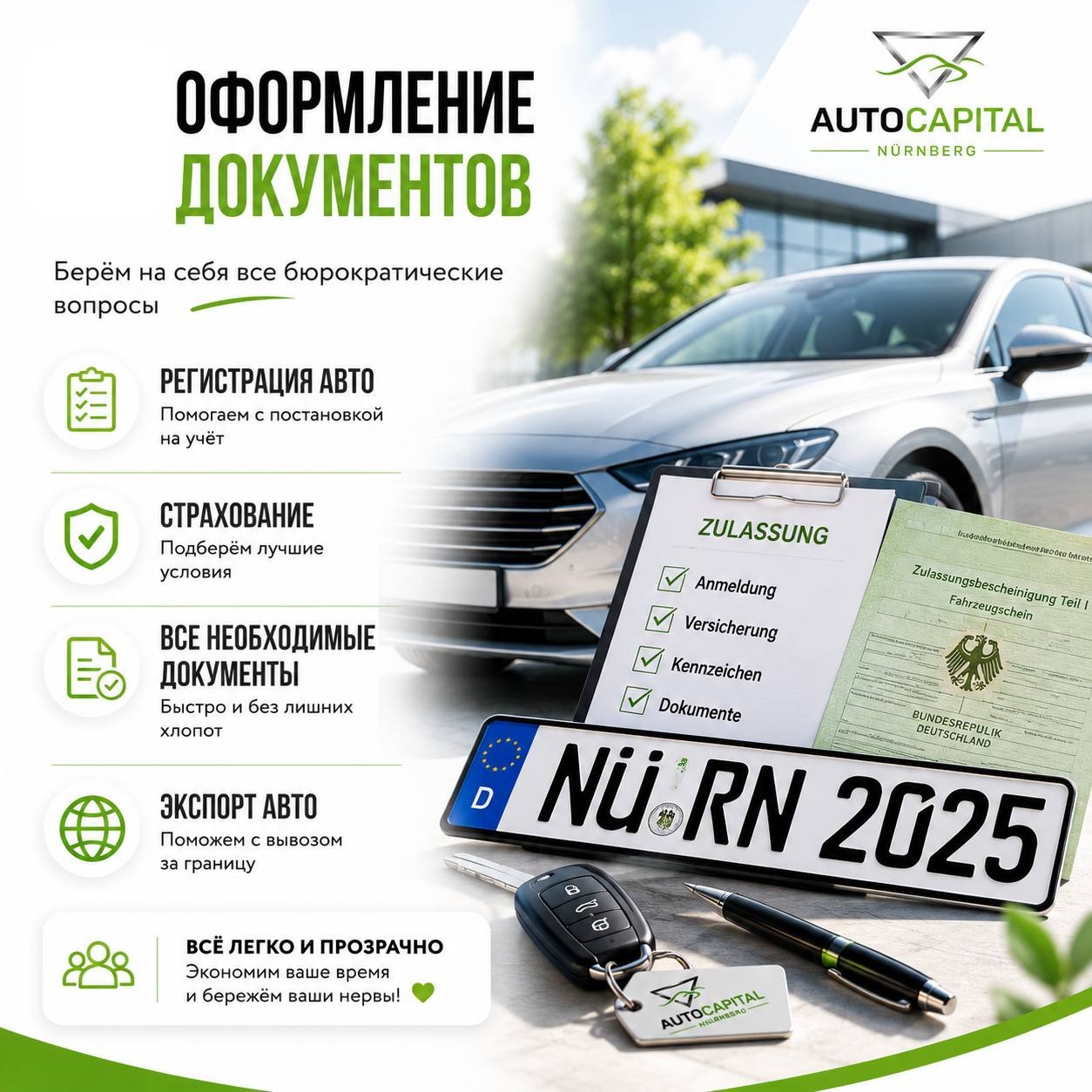 Понятный путь после выбора AutoCapital Nürnberg